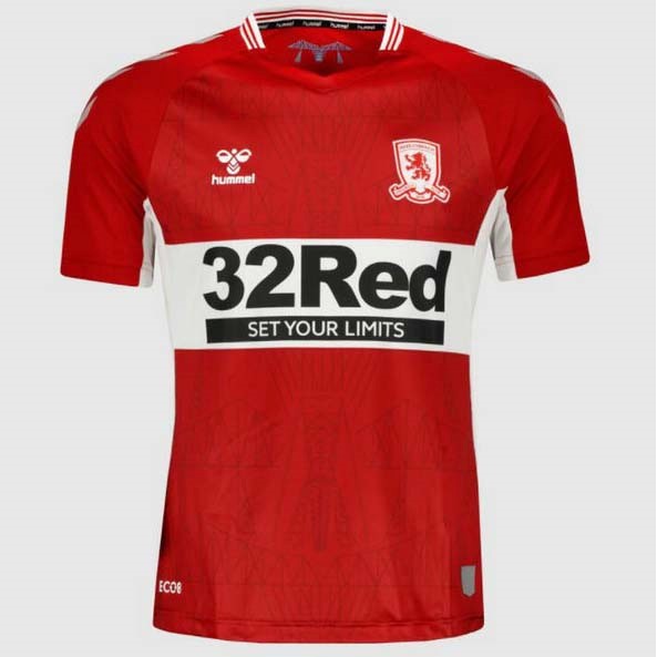Tailandia Camiseta Middlesbrough 1ª Kit 2021 2022